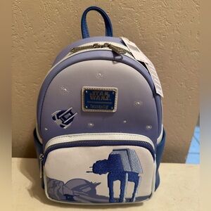 Disney Loungefly Star Wars Hoth Echo Base AT-AT Mini Backpack